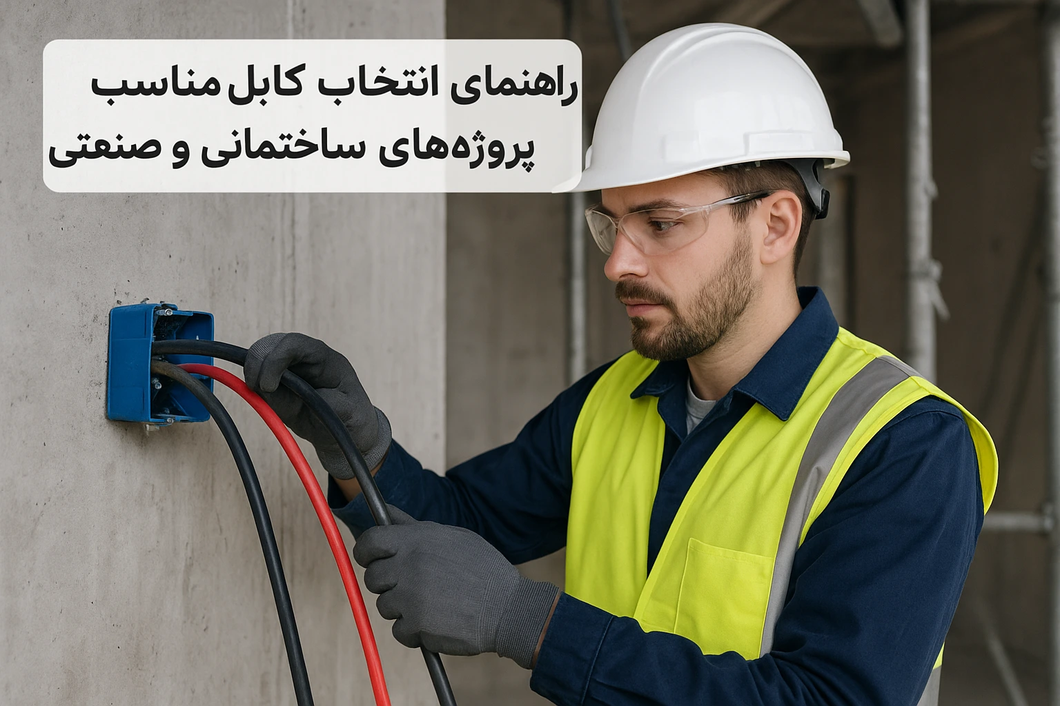 کابل مناسب برای پروژه ساختمانی